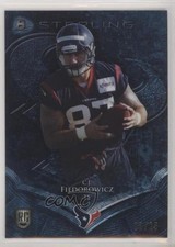 2014 Bowman Sterling Blue Wave Refractor /25 CJ Fiedorowicz #48 s7f