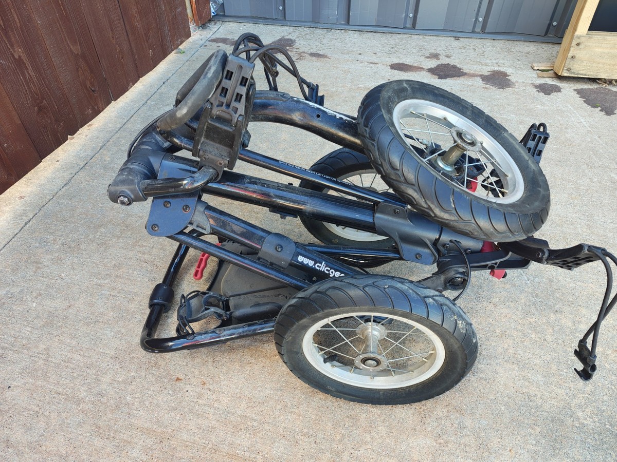 Clicgear Model 2.0 3 Wheel Collapsible Golf Push Cart Black | eBay