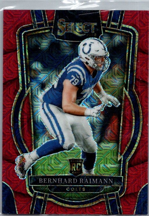 Bernhard Raimann Panini Select #259 Red Disco