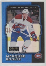 2017 O-Pee-Chee Platinum Retro Marquee Rookies Rainbow Blue Nikita Scherbak 1hh