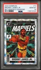 2024 PANINI DONRUSS NET MARVELS DIAMOND #11 BRONNY JAMES JR. ROOKIE RC PSA 10