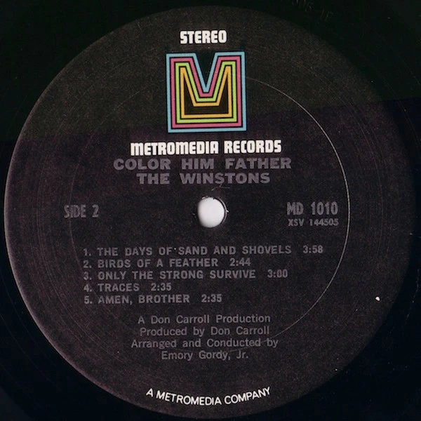 The Winstons - Color Him Father (LP) (Very Good (VG)) - 2125955693 - Image 4 of 4