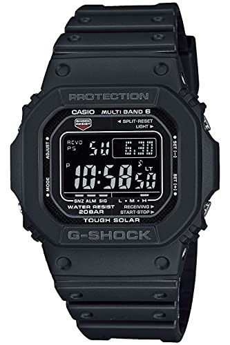 カシオ G-SHOCK GW-M5610U-1BJF MULTI BAND 6 Casio G-Shock GW-M5610U-1BJF Multi-Band 6 Tough Solar All Black