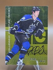 1999-00 Be a Player Millennium Signature Series #118 Rob Blake Autographs Gold