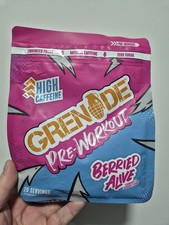 Image of Grenade Pre-Workout 330g 20 Servings Berried Alive Strawberry & Blueberry 07/26
