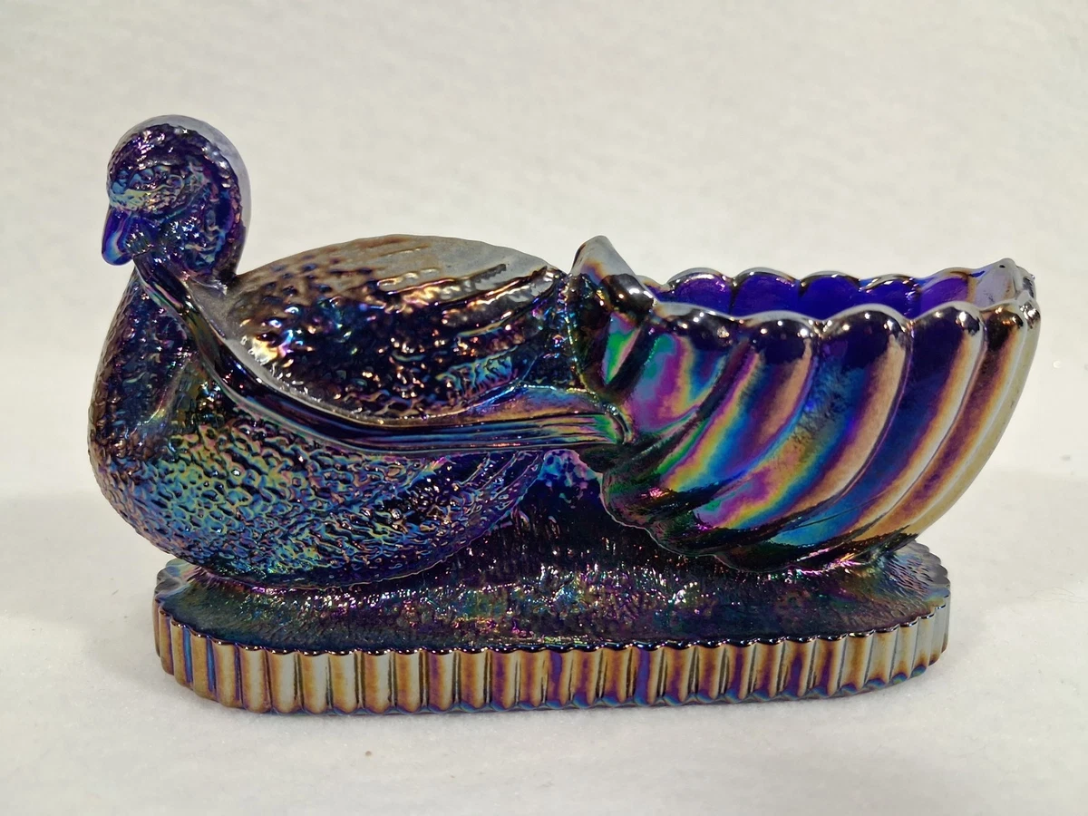 carnival glass swan products for sale | eBay