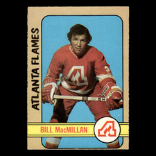 Bill MacMillan Rookie #98 1972 O-Pee-Chee Atlanta Flames Hockey Card NHL EX