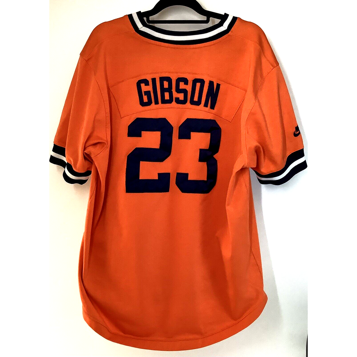 Detroit Tigers Kirk Gibson Nike Cooperstown Collection Orange