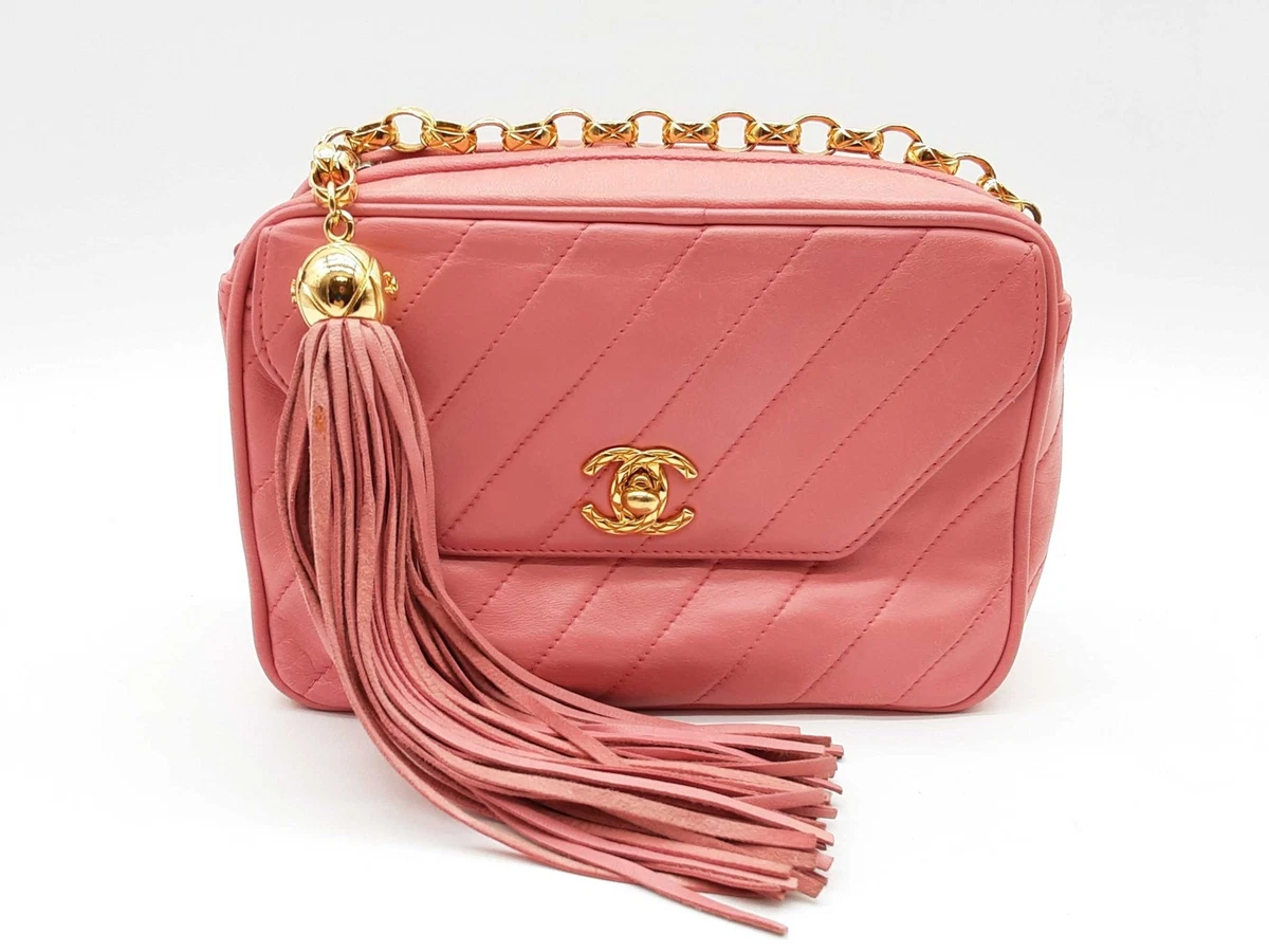 CHANEL Pink Fringe Bags & Handbags for Women for sale | eBay
