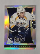 Mike Fisher 2013-14 Panini Select #133 Silver Prizm St Louis Blues
