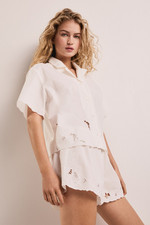 NWT H M PAJAMAS WITH EYELET EMBROIDERY