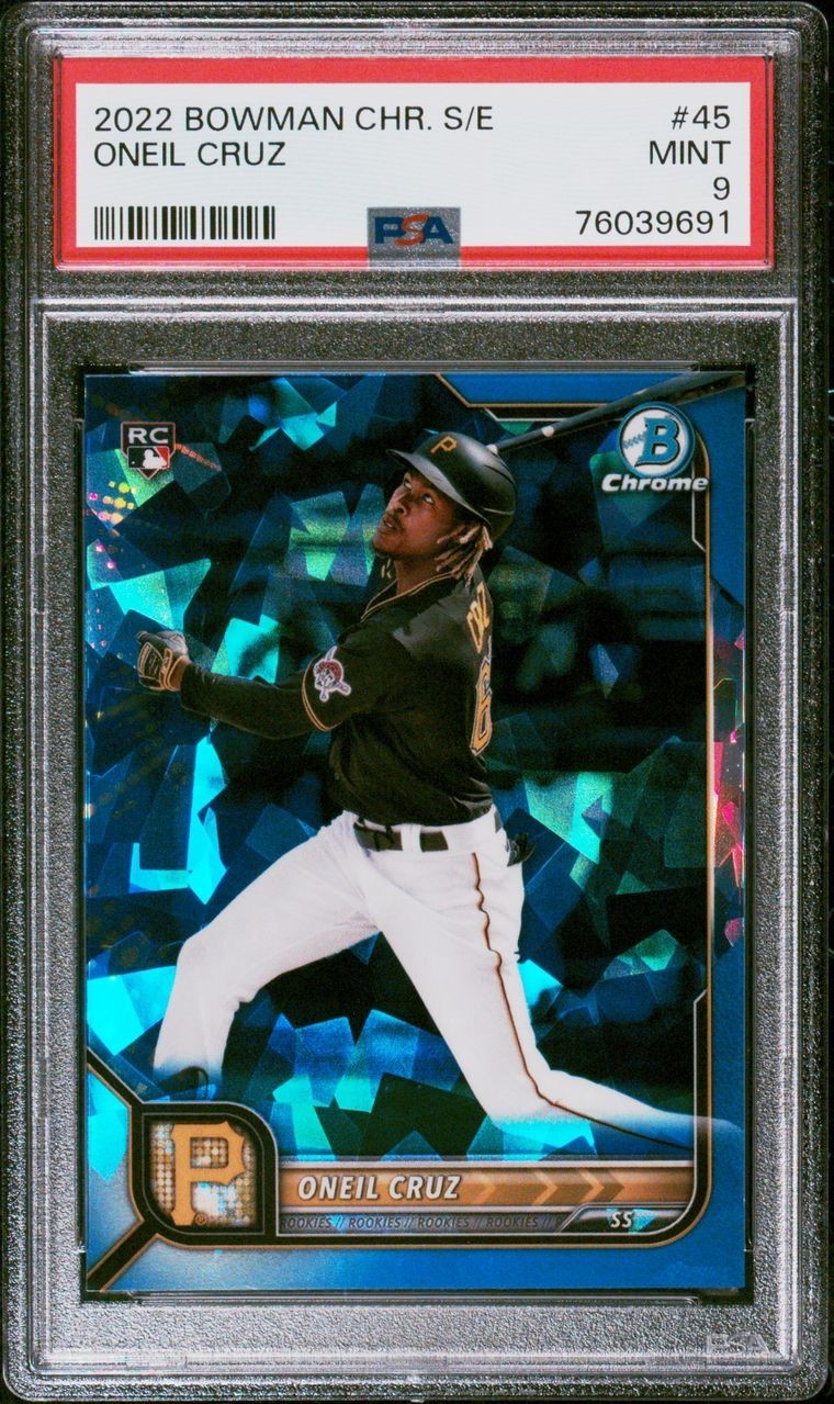 2022 Bowman Chrome Sapphire Edition - Oneil Cruz #45 (RC)
