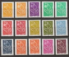 France 2005 - Marianne Type LAMOUCHE - n° 3731-3741 MNH ** (15 stamps)