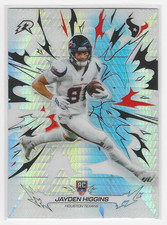 2025 Topps Resurgence Jayden Higgins Prism Parallel Rookie Card #136