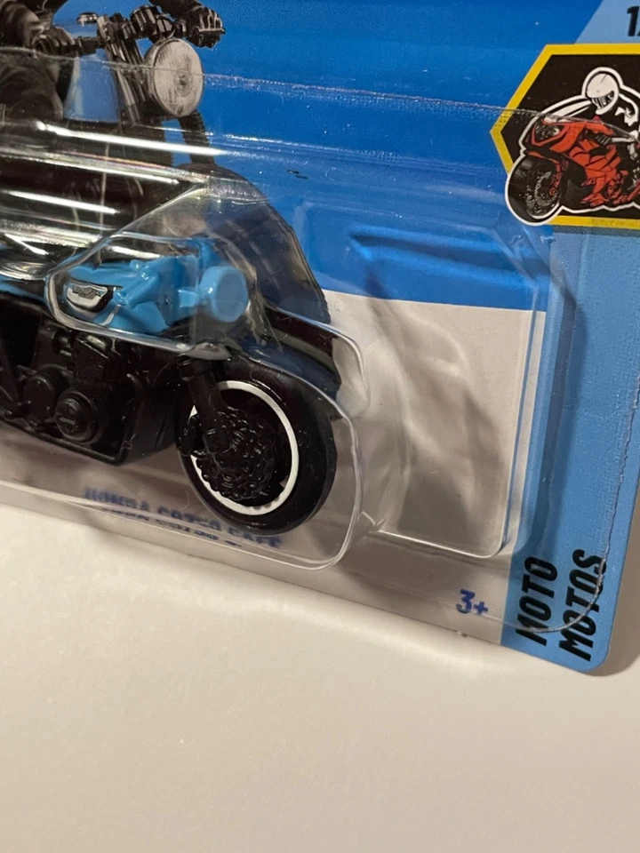 Hot Wheels Honda CB750 Cafe Schwarz Blau  150/250 2025 1/5 HW Moto Motorrad - Bild 4 von 4