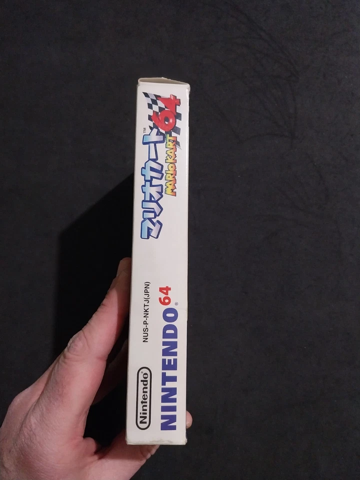MARIO KART 64 NINTENDO 64 N64 JAP GIAPPONESE USATO COMPLETO - Immagine 2 di 4