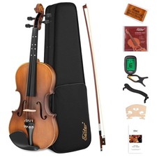 EVA-3 1/2 Size Beginner Violin Set with Matte Finish  Complete Accessories