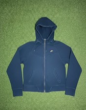 Felpa Nike Blu Navy & Gold - Taglia L (12-14 anni) o S/XS da donna