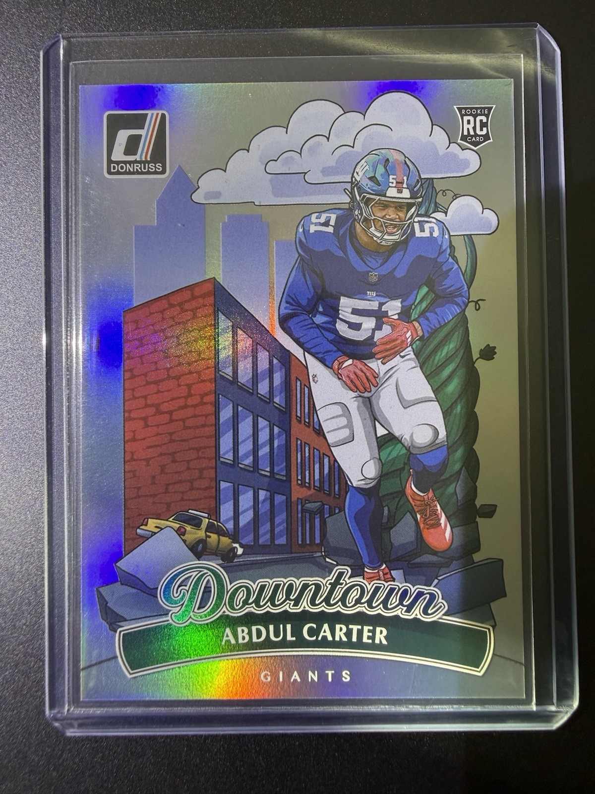 2025 Donruss ABDUL CARTER #20 RC DOWNTOWN SSP INSERT NY Giants