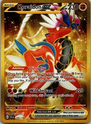 Koraidon ex 254/198 Hyper Rare Scarlet & Violet Base Set