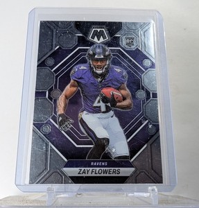 2023 Panini Mosaic ZAY FLOWERS  RC Baltimore Ravens #380