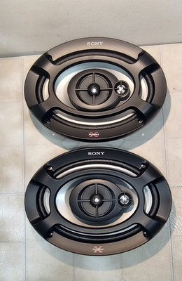 Sony Xplod 1-826-514-11 6''×9'' 3-Way 2 Car Speakers 300W Peak 60W RMS