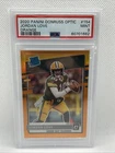2020 Panini Donruss Optic - Rated Rookies Jordan Love #154 Orange Prizm /199...
