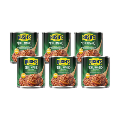 Bush S Campfire Style Chili Magic Chili Starter 15.5 Oz. (Pack of 6)