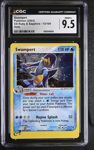 Swampert graded CGC 9.5 for sale on eBay