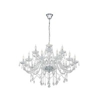 Chrom Durchsichtig Glamour Klassisch Leuchter Kronleuchter 18X40W/E14