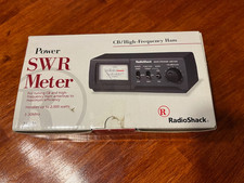 NEW Vintage Compact Radio Shack Power SWR Meter 21-534 3-30MHZ 2000W CB/HAM HQ44