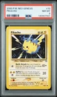 2000 POKEMON NEO GENESIS #70 PIKACHU PSA 8