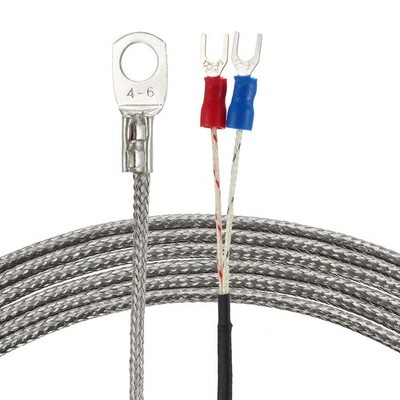 Temperature Type K Sensor Probe 0.5m Thermocouple Cable 32~752°F (0~400°C)