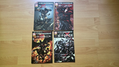 X-MEN SONDERBAND - X-FORCE - Nr. 1-4 (Softcover Panini Marvel 2009-2010)