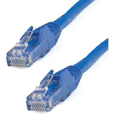 StarTech 50ft CAT6 Snagless UTP Network Patch Cable Blue N6PATCH50BL