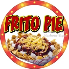 Frito Pie DECAL (Choose Size) Snack Concession Fair Food Truck Sticker c2