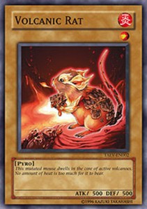 Volcanic Rat - TAEV-EN002 - Common - Unlimited Edition x3 - Lightly Played