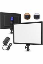RALENO LED Video Soft Light Panel LCD Display Universal DSLR Photo PLV-S192