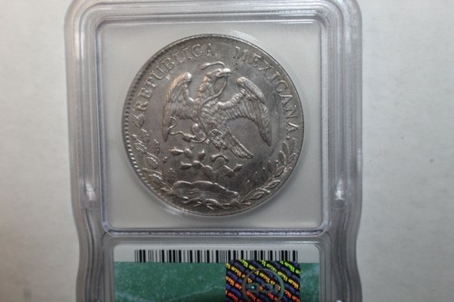 1897 CN, AM 8 Reals ICG AU58 Mexico - Picture 5 of 9
