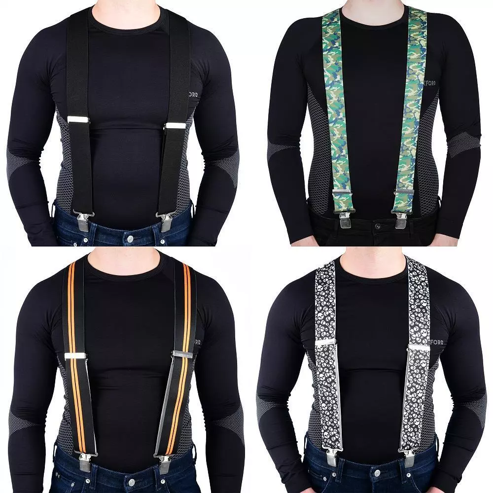 Salopettes with shop braces