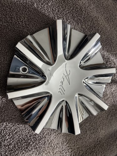 Arelli Wheels Chrome Custom Wheel Center Cap # 270-100C / 80472285F-1 (1) - Picture 4 of 5