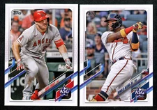 2021 Topps Update 2021 MLB All-Stars Inserts #ASG1-50 Finish Your Set, U Pick