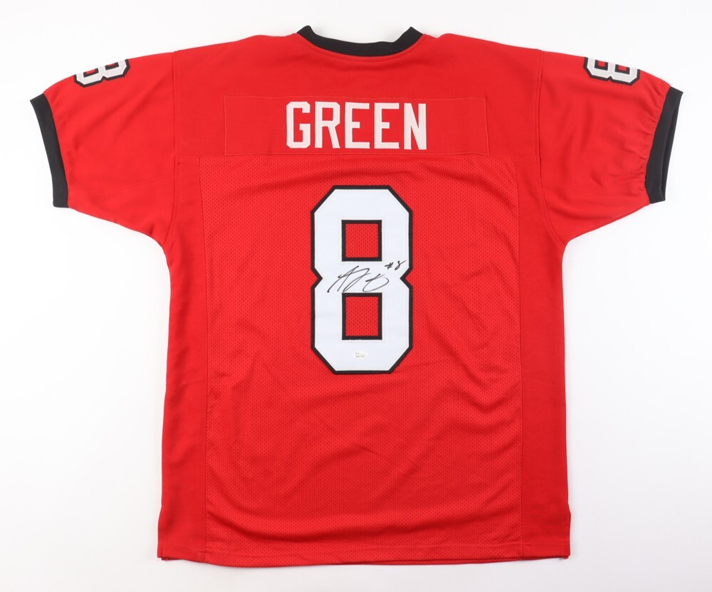 A.J. Green Autographed Signed Georgia Bulldogs A J Green Jersey (JSA COA) Bengals 7xPro Bowl Receiver 