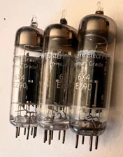 1 - EZ90 / 6X4 Rectifier Vacuum Tube - NOS -eastern Electric Premium Grade