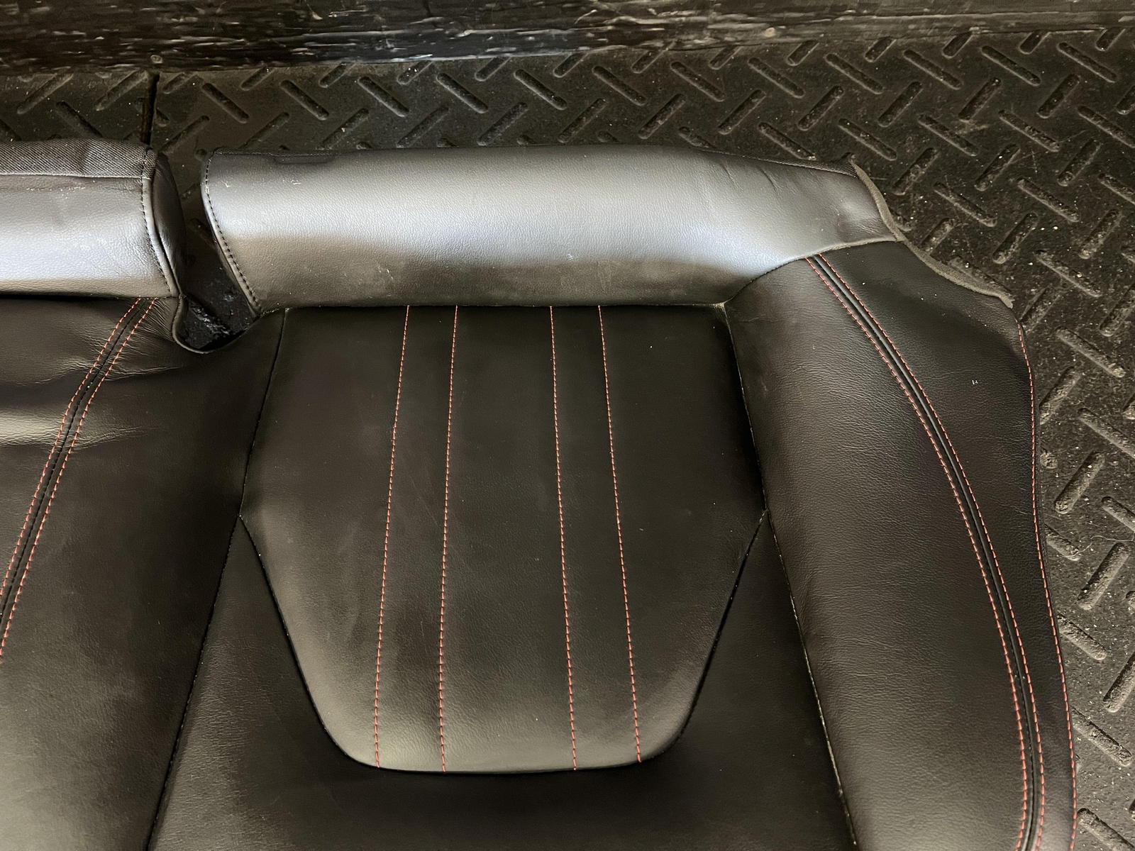 2017 MASERATI GHIBLI BLACK LEATHER REAR BOTTOM SEAT CUSHION TRIM CODE INE