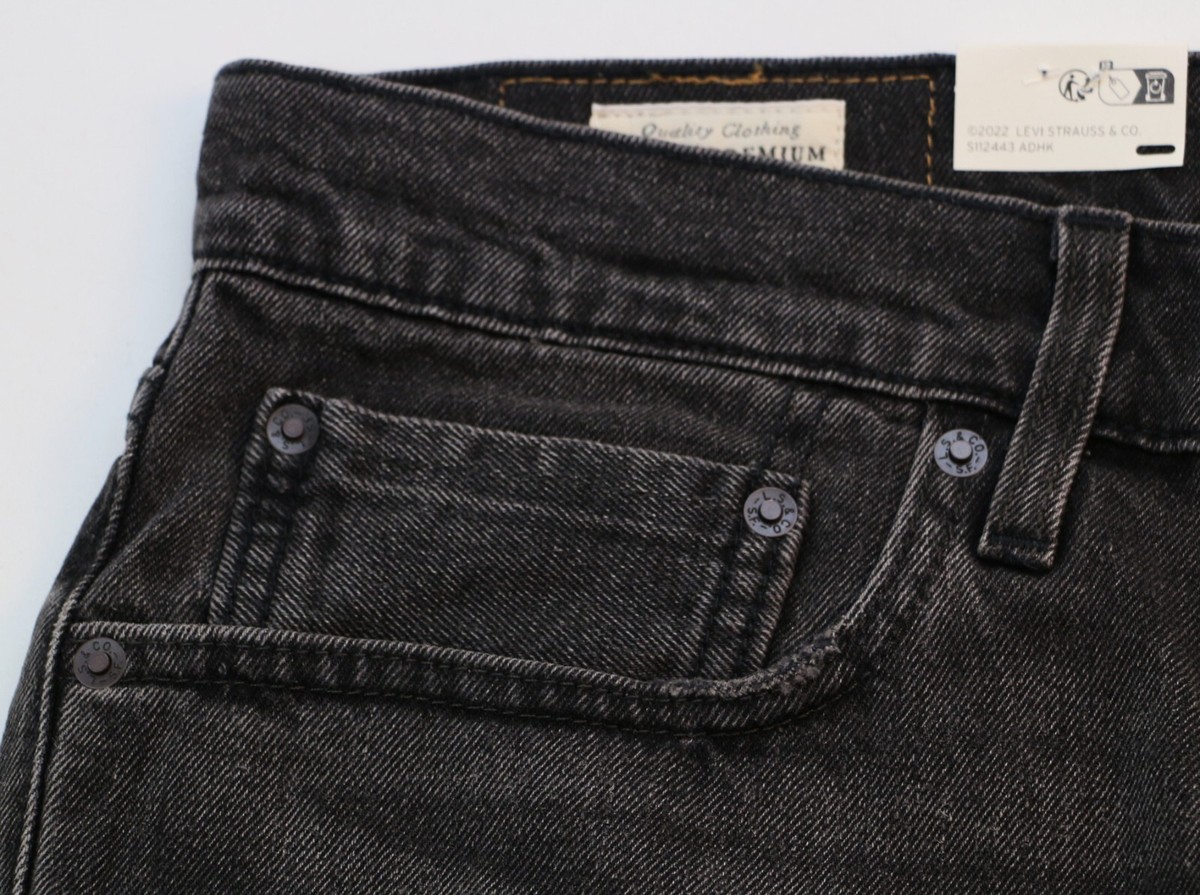 Levi's Premium 512 Slim Taper Fit Selvedge Men's Jeans W32 34 36