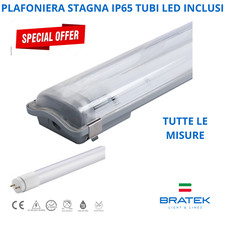 Plafoniera Stagna IP65 Led Plafoniere 150cm 120 cm 60 cm Soffitto Parete Garage