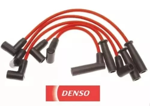 Juego de cables de bujía de encendido DENSO para Dodge Jeep reemplaza OEM # 6714070 2,5 L. Foto 2 de 3