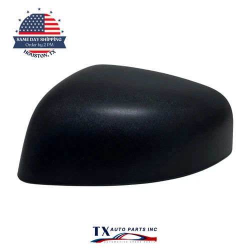 Driver Side Mirror Cover Cap For 14-23 FORD TRANSIT CONNECT Textured SMALL Type