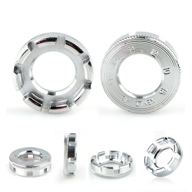 Bike Spoke Wrench Bicycle 8 Way Spoke Nipple Key Repair Tool Mountain